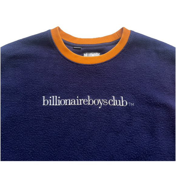 Billionaire Boys Club Crewneck Sweatshirt Men L Oversized Color-Block Streetwear - Picture 8 of 12
